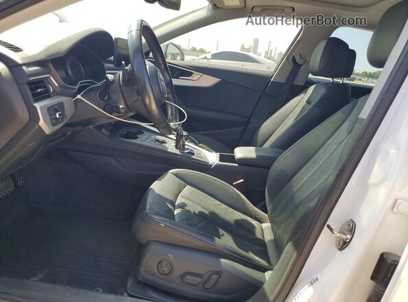 WAUANAF46HN055604 2017 AUDI A4 White Widok wnętrza z przodu