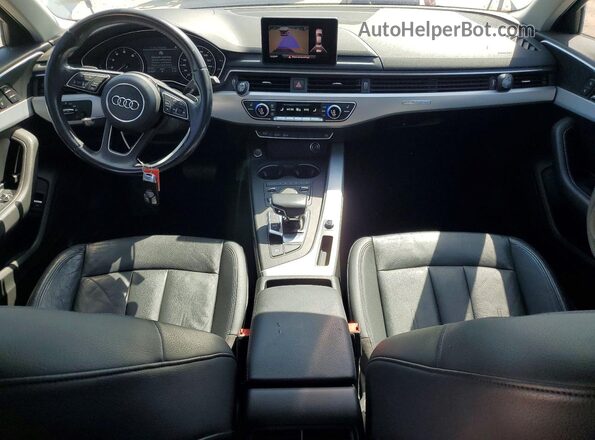 WAUANAF46HN055604 2017 AUDI A4 White Widok deski rozdzielczej