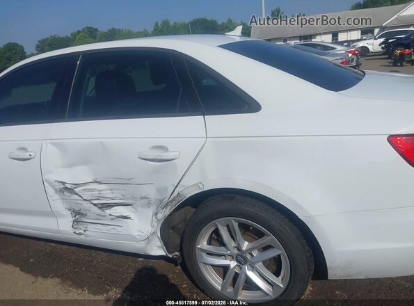 WAUANAF46HN063010 2017 AUDI A4 White Vista frontal