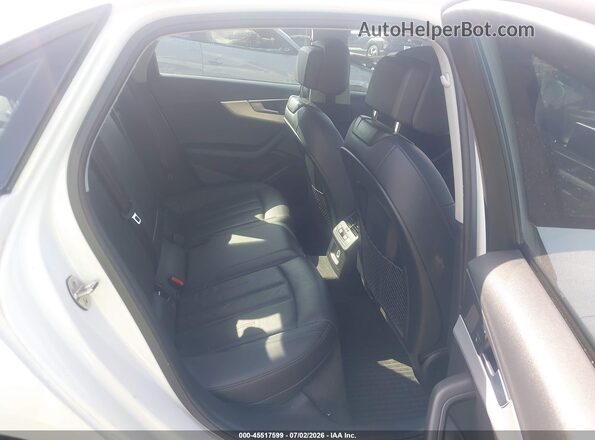 WAUANAF46HN063010 2017 AUDI A4 White Vista de la etiqueta del VIN