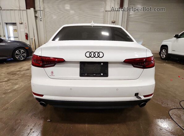 WAUANAF47HN010011 2017 AUDI A4 White Vista trasera