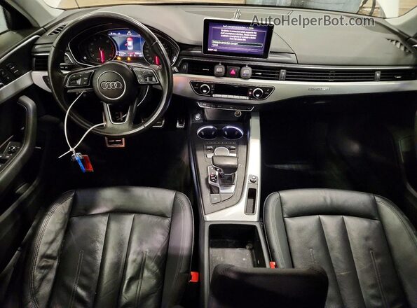 WAUANAF47HN010011 2017 AUDI A4 White Vista del salpicadero