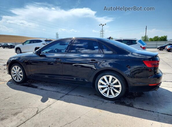 WAUANAF48HN009160 2017 AUDI A4 Black Rear left