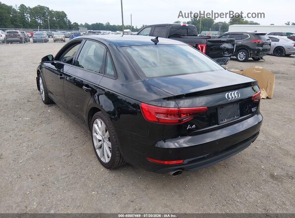 WAUANAF49HN010530 2017 AUDI A4 Black უკანა მარცხენა