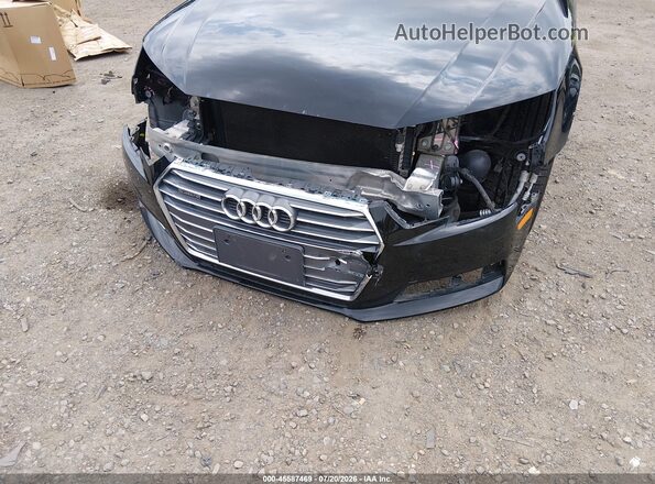 WAUANAF49HN010530 2017 AUDI A4 Black ხელსაწყოთა პანელის ხედი