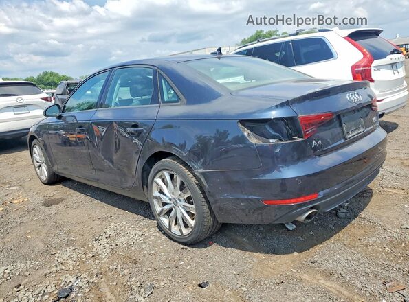 WAUANAF4XHN005143 2017 AUDI A4 Blue Задня ліва чверть