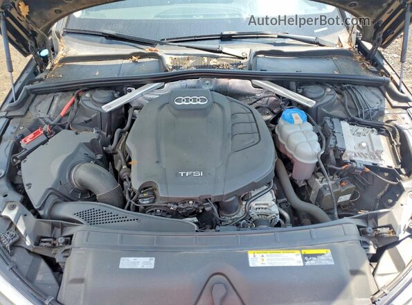 WAUANAF4XHN005143 2017 AUDI A4 Blue Вид задньої частини салону
