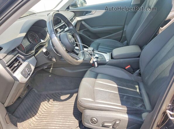 WAUANAF4XHN005143 2017 AUDI A4 Blue Вид салону спереду