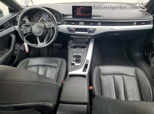 WAUANCF51JA074398 2018 AUDI A5 Серый Вид панели приборов