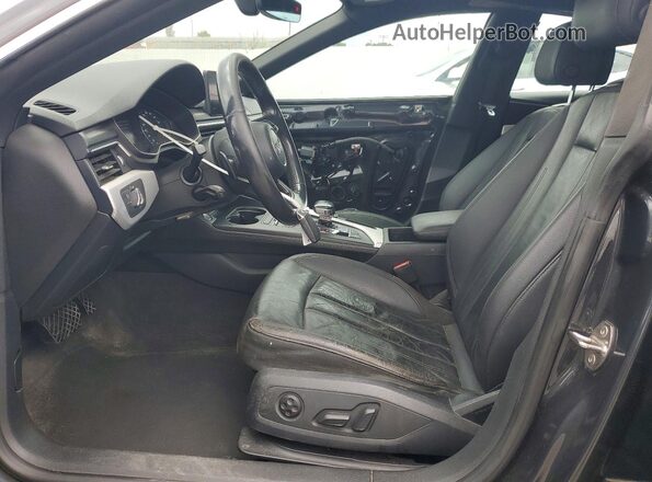 WAUANCF51JA074398 2018 AUDI A5 Серый Вид салона спереди