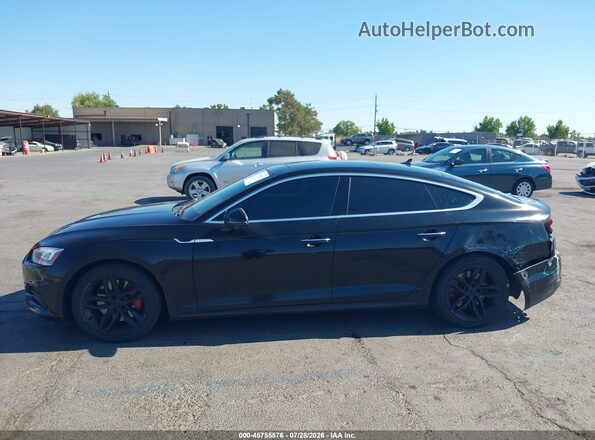 WAUANCF55KA063342 2019 AUDI A5 Black Widok wnętrza 360 stopni