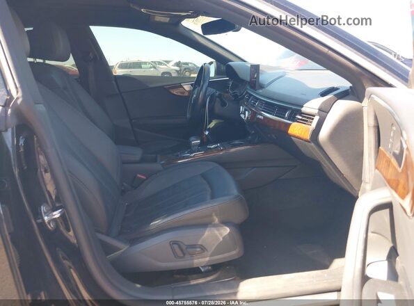 WAUANCF55KA063342 2019 AUDI A5 Black Widok wnętrza z przodu
