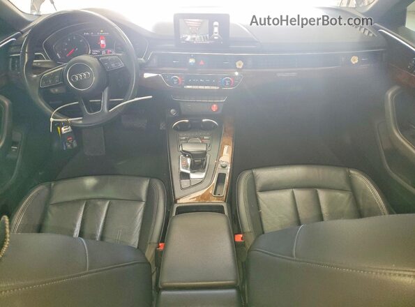 WAUANCF55KA063678 2019 AUDI A5 Black Dashboard view
