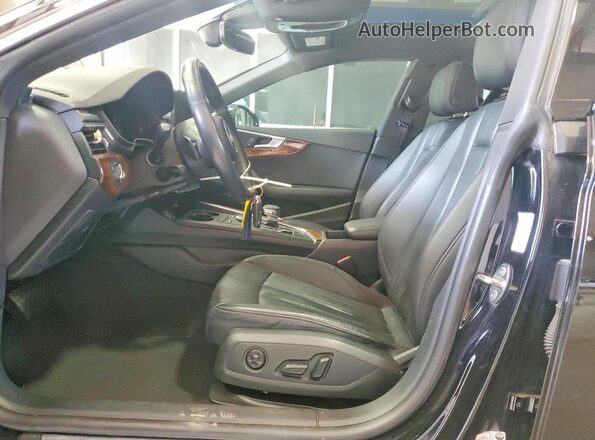 WAUANCF55KA063678 2019 AUDI A5 Black Front interior view
