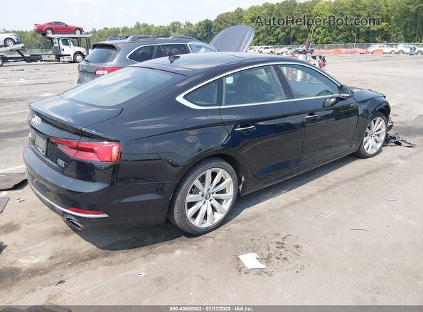 WAUANCF56JA011023 2018 AUDI A5 Black Задня права чверть