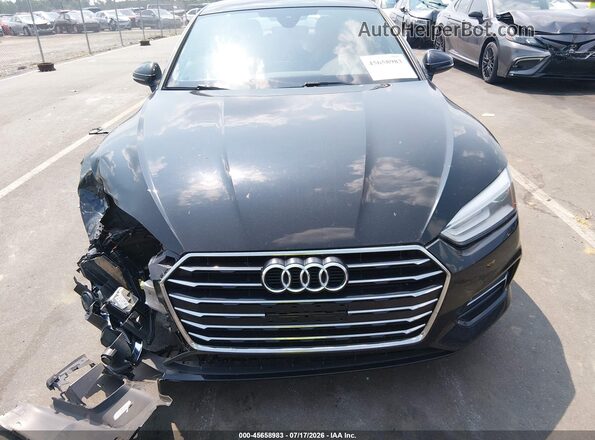 WAUANCF56JA011023 2018 AUDI A5 Black Вид щитка приладів