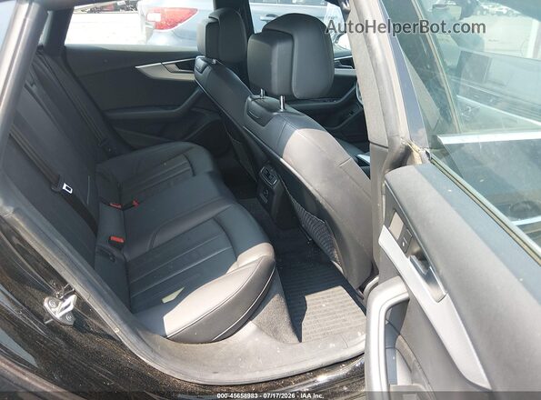 WAUANCF56JA011023 2018 AUDI A5 Black Вид наклейки з VIN-кодом