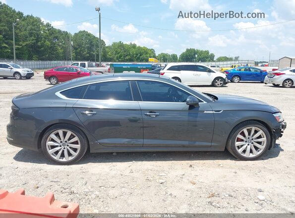 WAUANCF56JA112174 2018 AUDI A5 Black Vista interior de 360 grados
