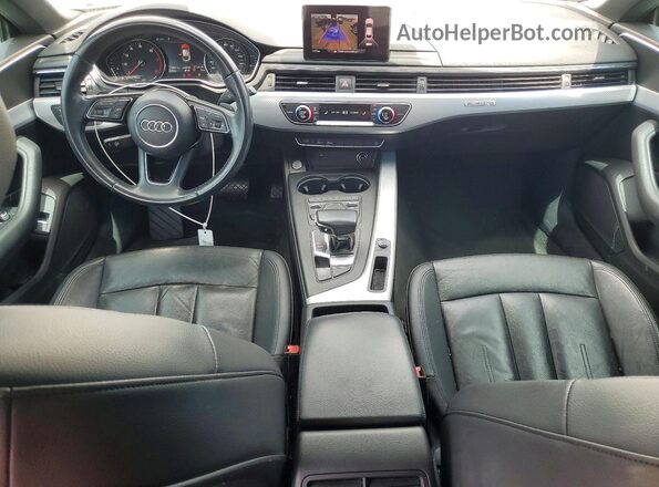 WAUANCF57JA043205 2018 AUDI A5 White Widok deski rozdzielczej