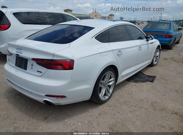 WAUANCF59KA059374 2019 AUDI A5 White Trasero derecho