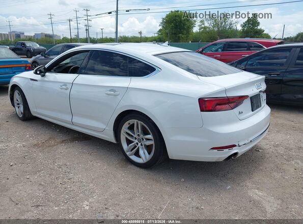 WAUANCF59KA059374 2019 AUDI A5 White Trasero izquierdo