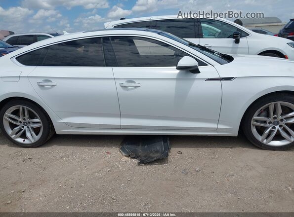 WAUANCF59KA059374 2019 AUDI A5 White Vista interior trasera