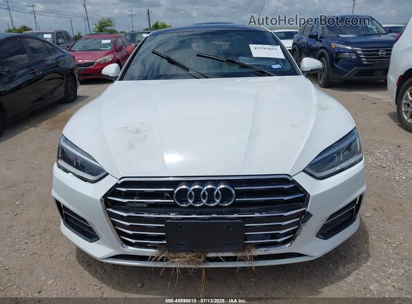 WAUANCF59KA059374 2019 AUDI A5 White Vista del cuadro de instrumentos