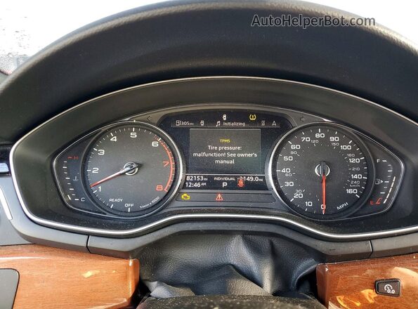 WAUANCF59LA004523 2020 AUDI A5 Black Սարքավորումների վահանակի տեսք