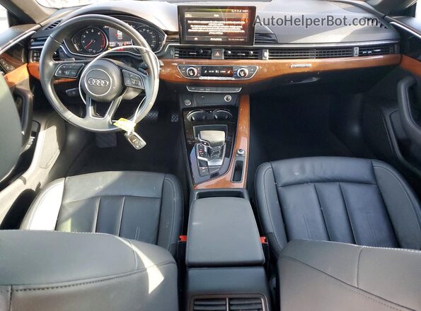 WAUANCF59LA004523 2020 AUDI A5 Black Առջևի վահանակի տեսք