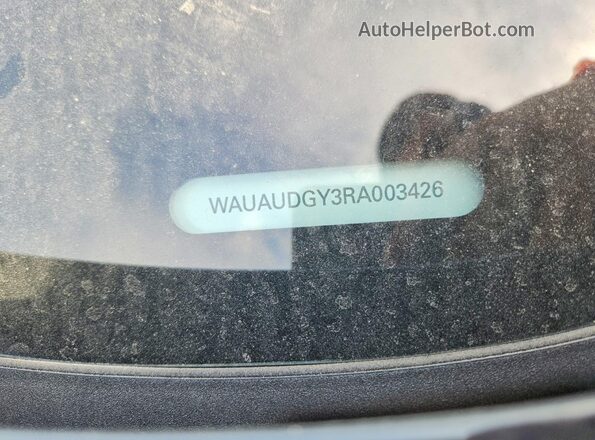 WAUAUDGY3RA003426 2024 AUDI A3 Gray ძრავის განყოფილების ხედი