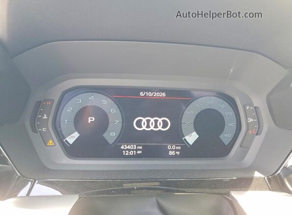 WAUAUDGY3RA079454 2024 AUDI A3 White ხელსაწყოთა პანელის ხედი