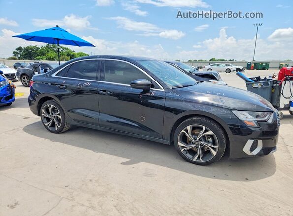 WAUAUDGY6NA084643 2022 AUDI A3 Black Передня права чверть
