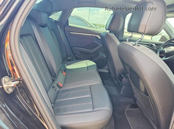 WAUAUDGY6NA084643 2022 AUDI A3 Black Вид задніх сидінь