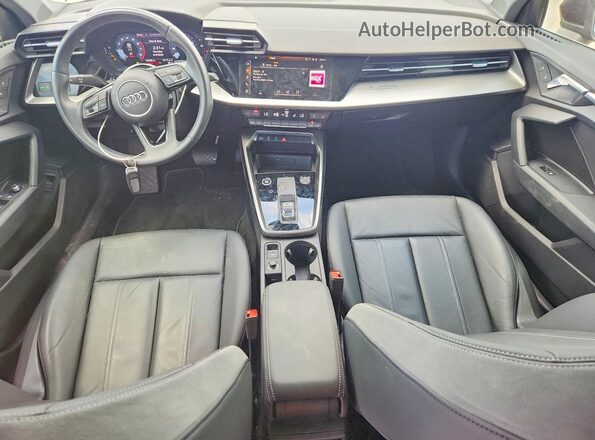 WAUAUDGY6NA084643 2022 AUDI A3 Black Вид панелі приладів