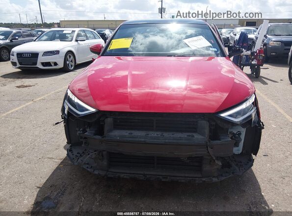 WAUAUDGY6PA072995 2023 AUDI A3 Red Rear interior view