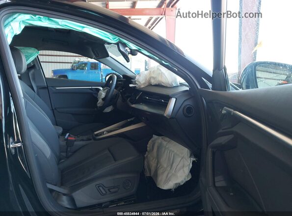 WAUAUDGY9RA004144 2024 AUDI A3 Black Widok wnętrza z przodu