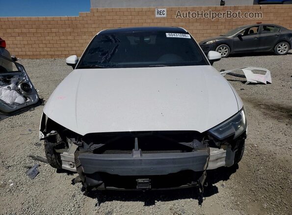 WAUAUGFF0H1035475 2017 AUDI A3 White Vista frontal