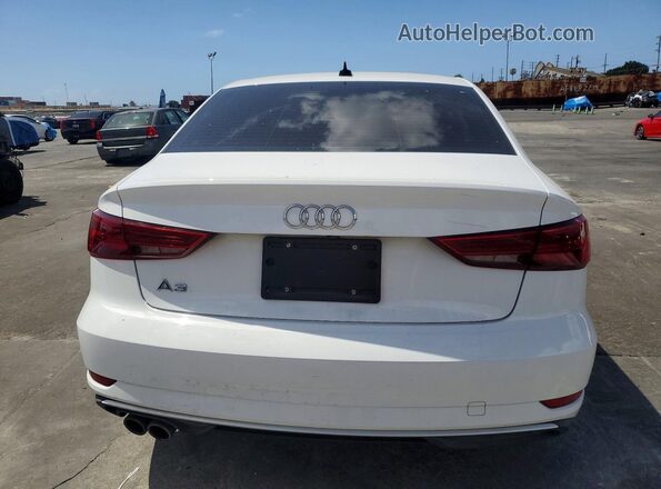 WAUAUGFF0K1012124 2019 AUDI A3 White Вид ззаду