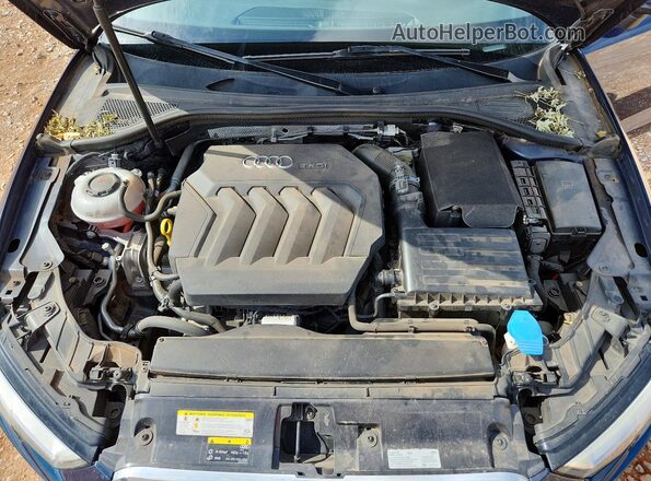 WAUAUGFF1J1038326 2018 AUDI A3 Blue Vista interior trasera