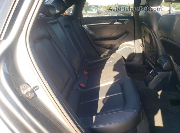 WAUAUGFF1J1042716 2018 AUDI A3 Silver Հետևի նստատեղերի տեսք