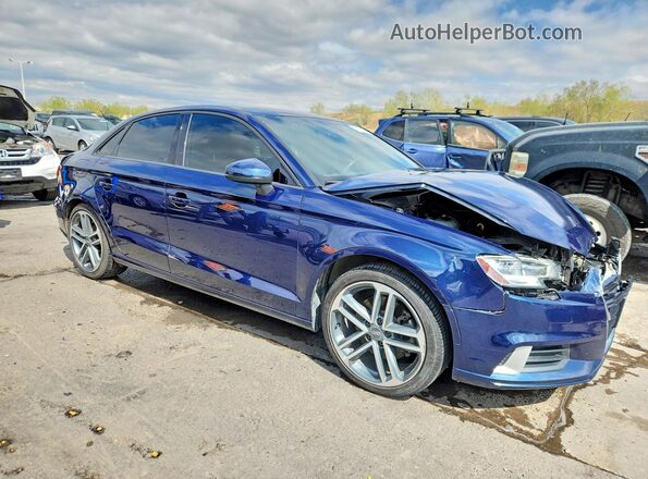 WAUAUGFF2J1023351 2018 AUDI A3 Blue წინა მარჯვენა