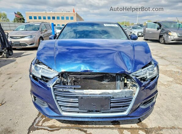 WAUAUGFF2J1023351 2018 AUDI A3 Blue წინა ხედი