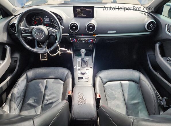 WAUAUGFF2J1023351 2018 AUDI A3 Blue წინა პანელის ხედი