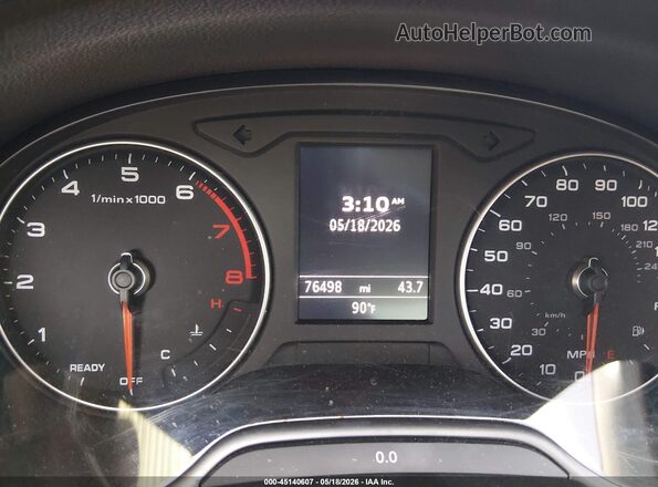 WAUAUGFF2K1012304 2019 AUDI A3 White Հետևի նստատեղերի տեսք
