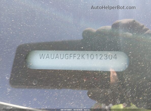 WAUAUGFF2K1012304 2019 AUDI A3 White Շարժիչի բաժամունքի տեսք