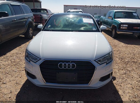 WAUAUGFF2K1012304 2019 AUDI A3 White Առջևի վահանակի տեսք