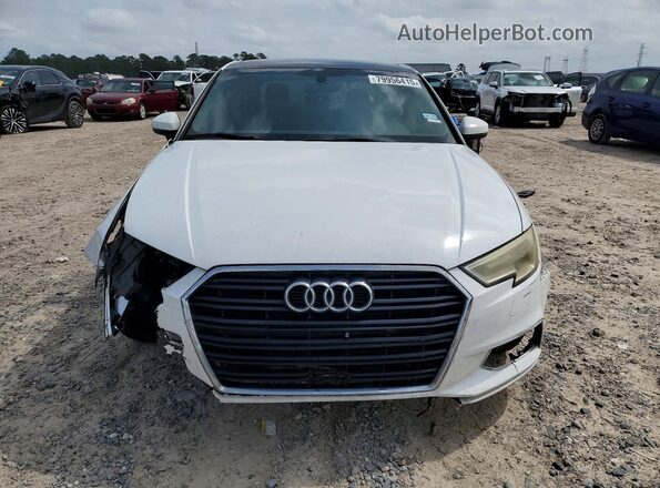 WAUAUGFF4H1040257 2017 AUDI A3 White Front view