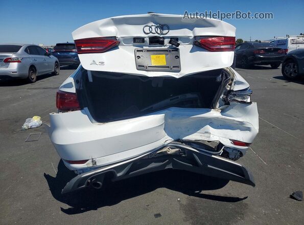 WAUAUGFF4H1049220 2017 AUDI A3 White Rear view