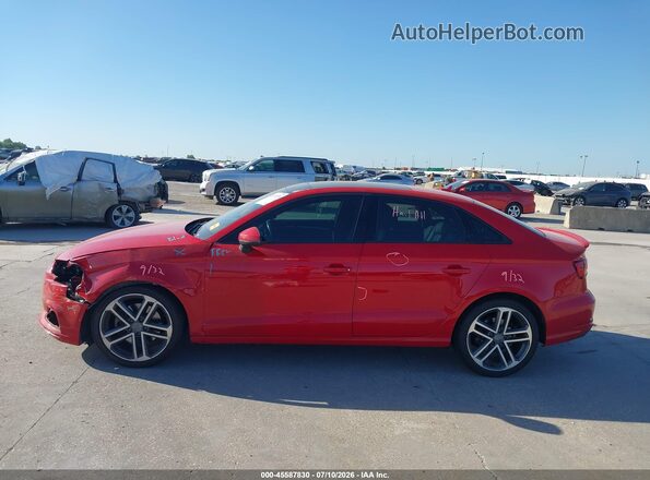 WAUAUGFF5H1041787 2017 AUDI A3 Red 
