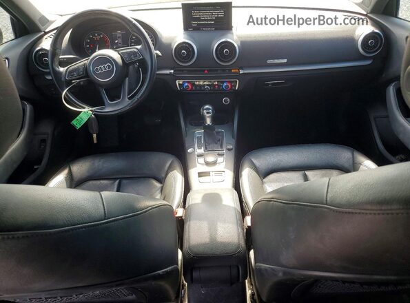 WAUAUGFF6H1038882 2017 AUDI A3 Gray წინა პანელის ხედი